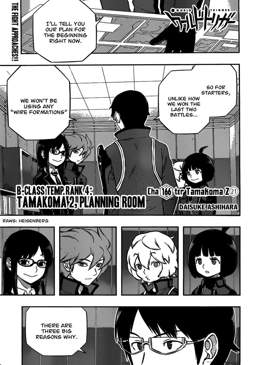 World Trigger Chapter 166 page 1