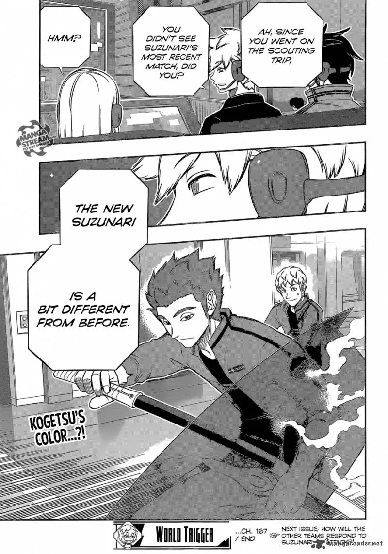 World Trigger Chapter 167 page 19