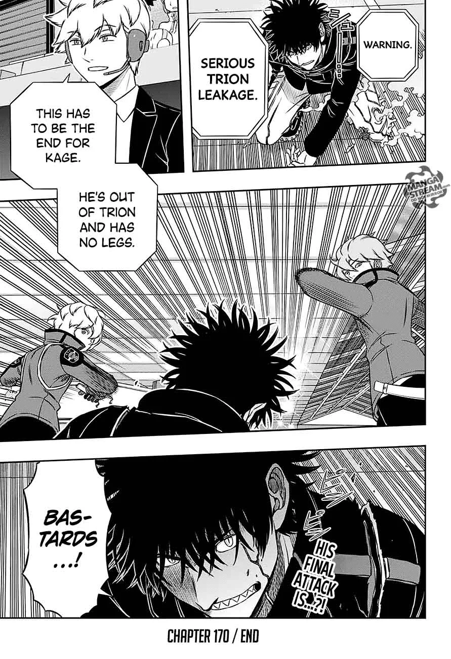 World Trigger Chapter 170 page 21