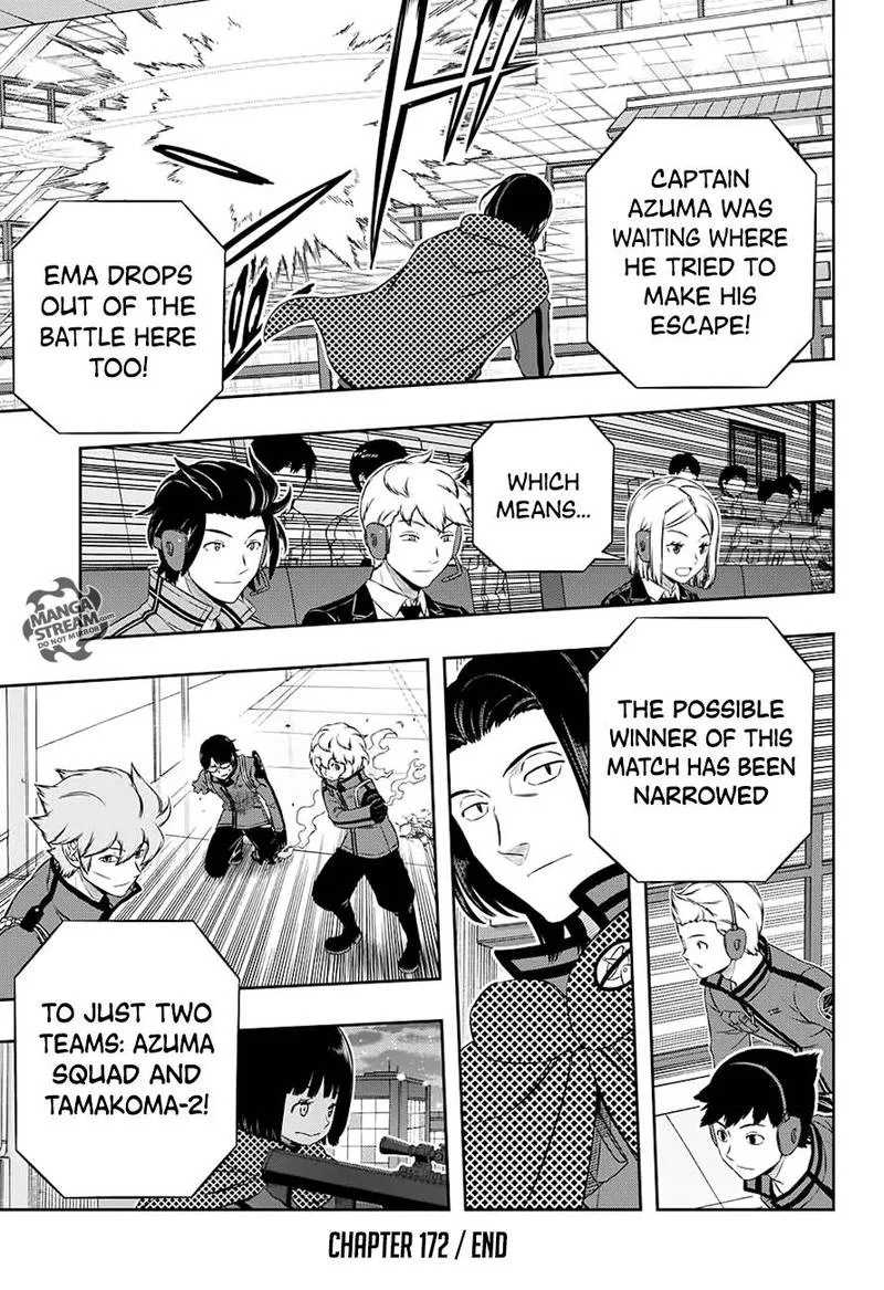 World Trigger Chapter 172 page 22