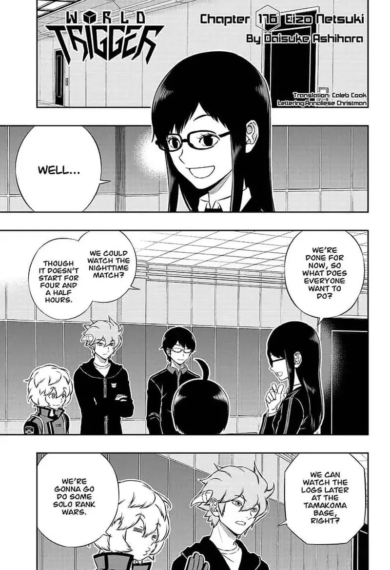 World Trigger Chapter 176 page 1