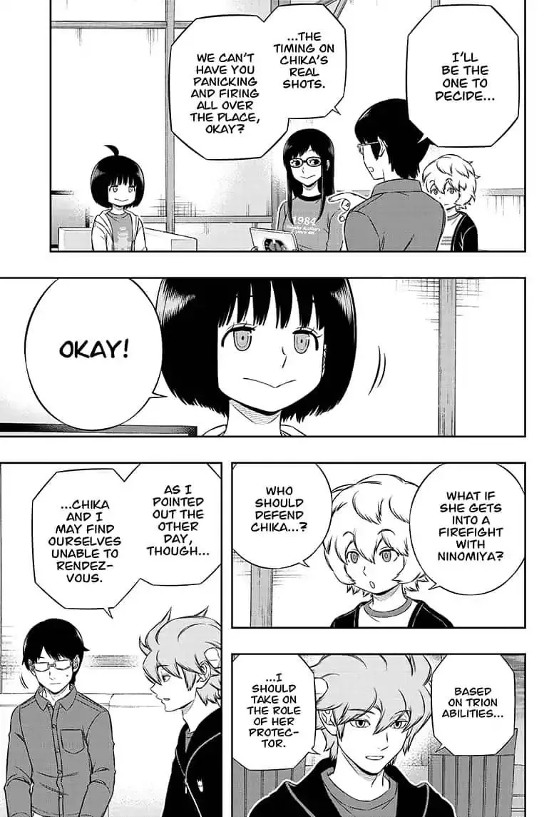 World Trigger Chapter 182 page 17
