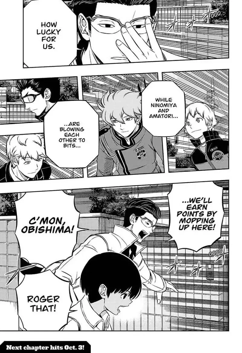 World Trigger Chapter 185 page 17
