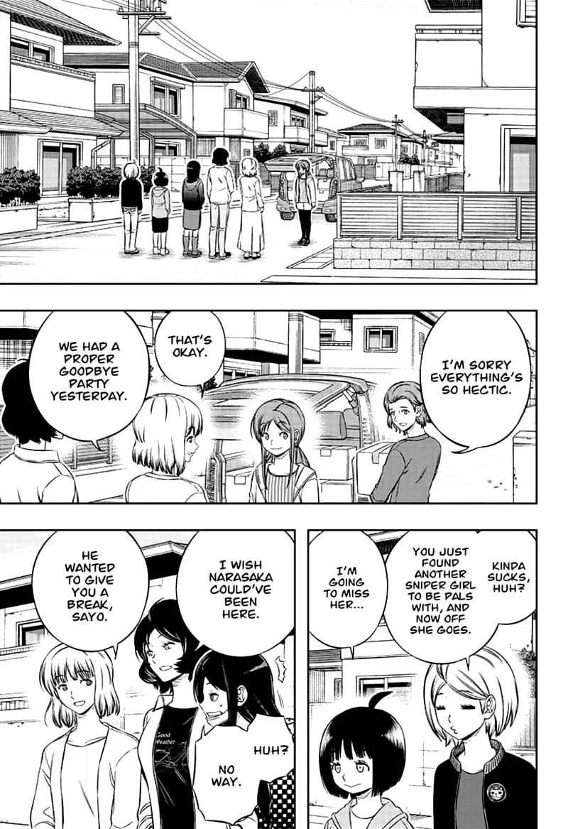 World Trigger Chapter 199 page 17