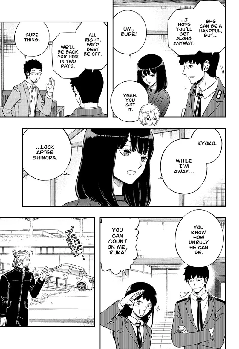 World Trigger Chapter 200 page 7