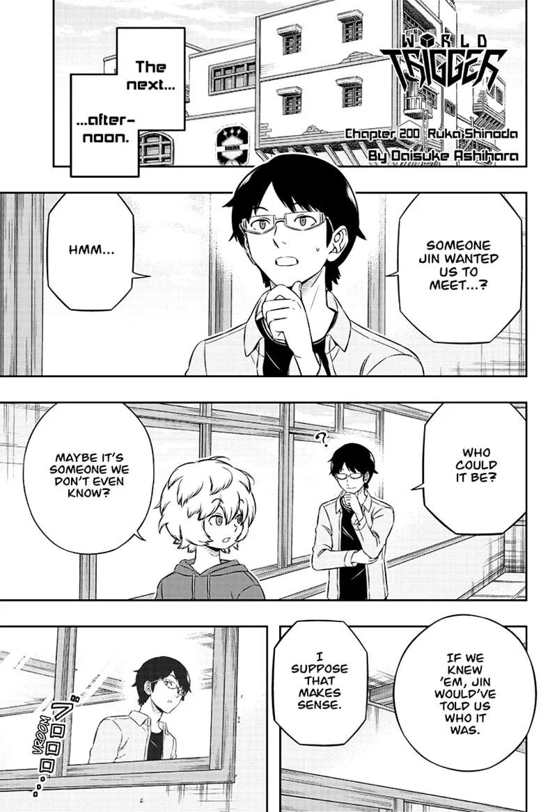 World Trigger Chapter 200 page 1