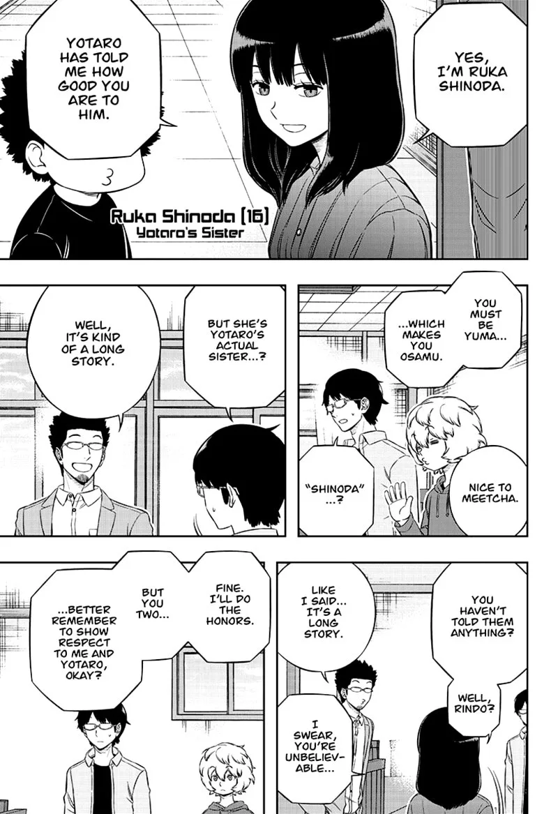 World Trigger Chapter 200 page 5