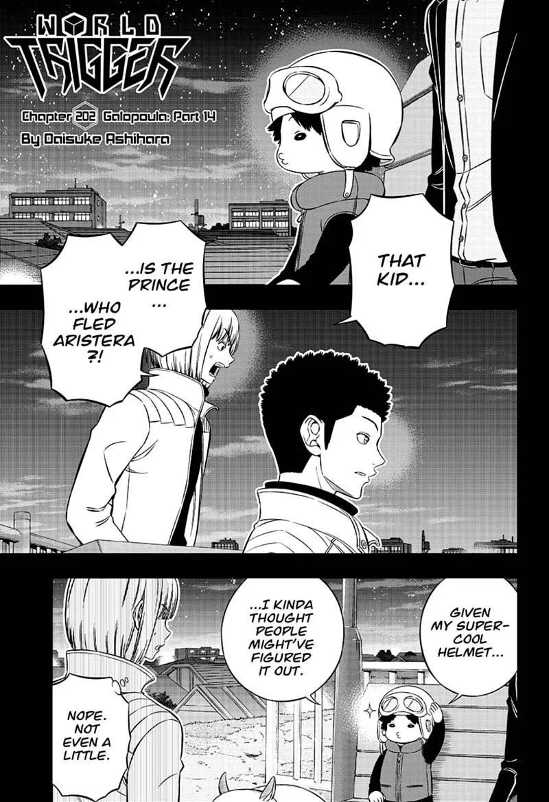 World Trigger Chapter 202 page 1