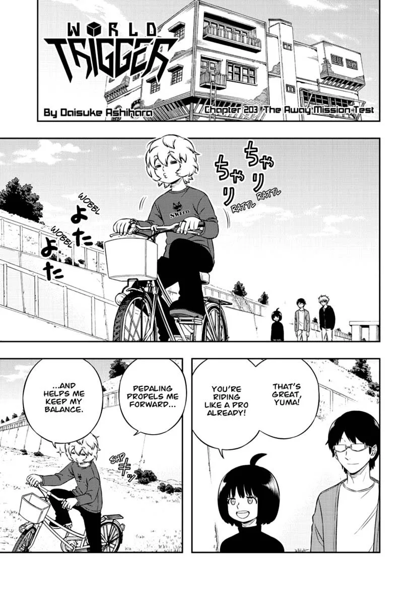 World Trigger Chapter 203 page 1