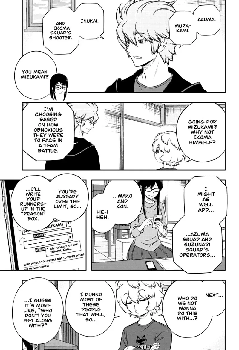 World Trigger Chapter 203 page 7