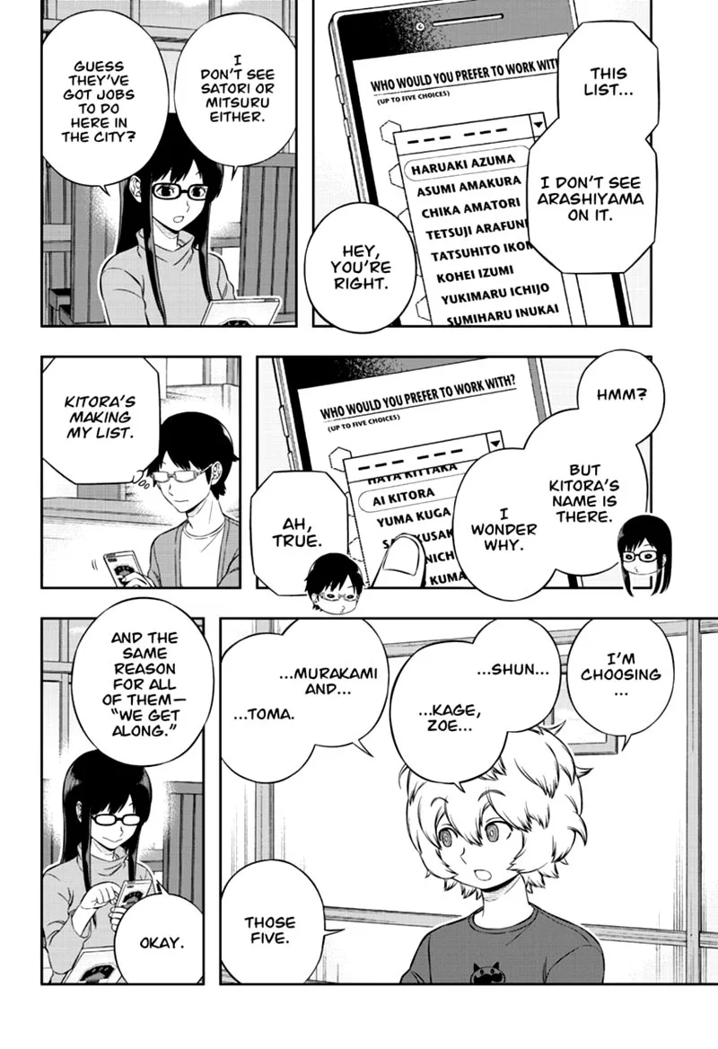 World Trigger Chapter 203 page 6