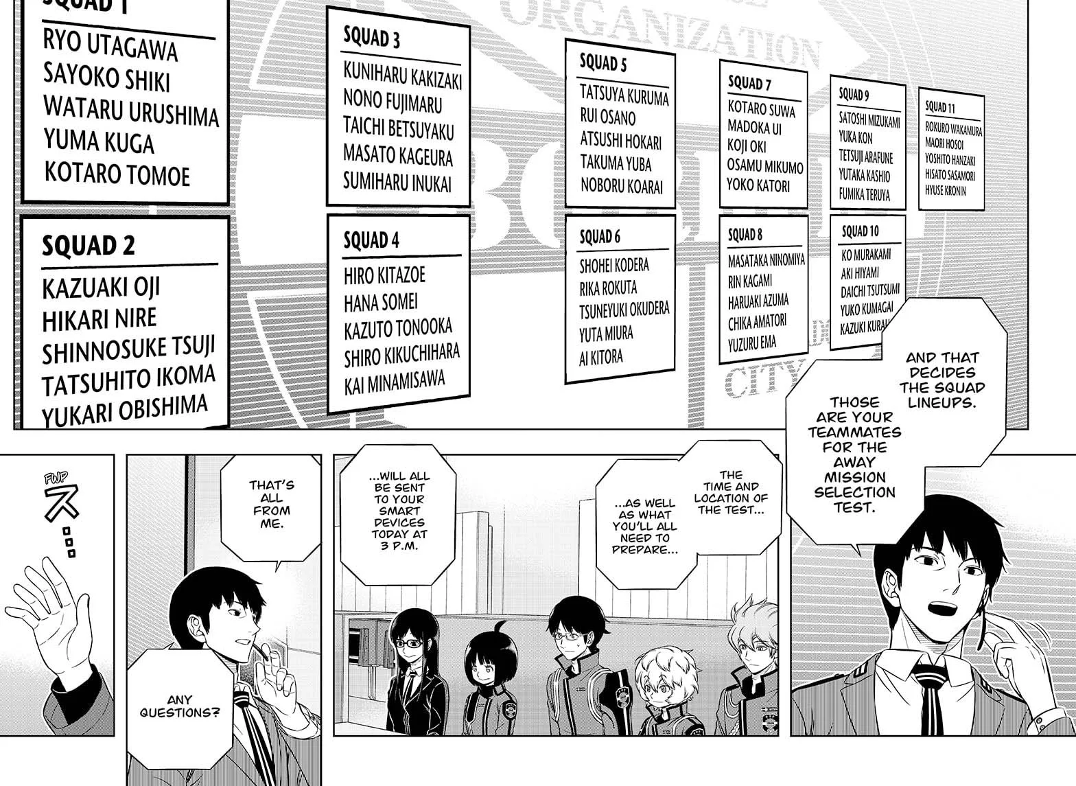 World Trigger Chapter 205 page 11