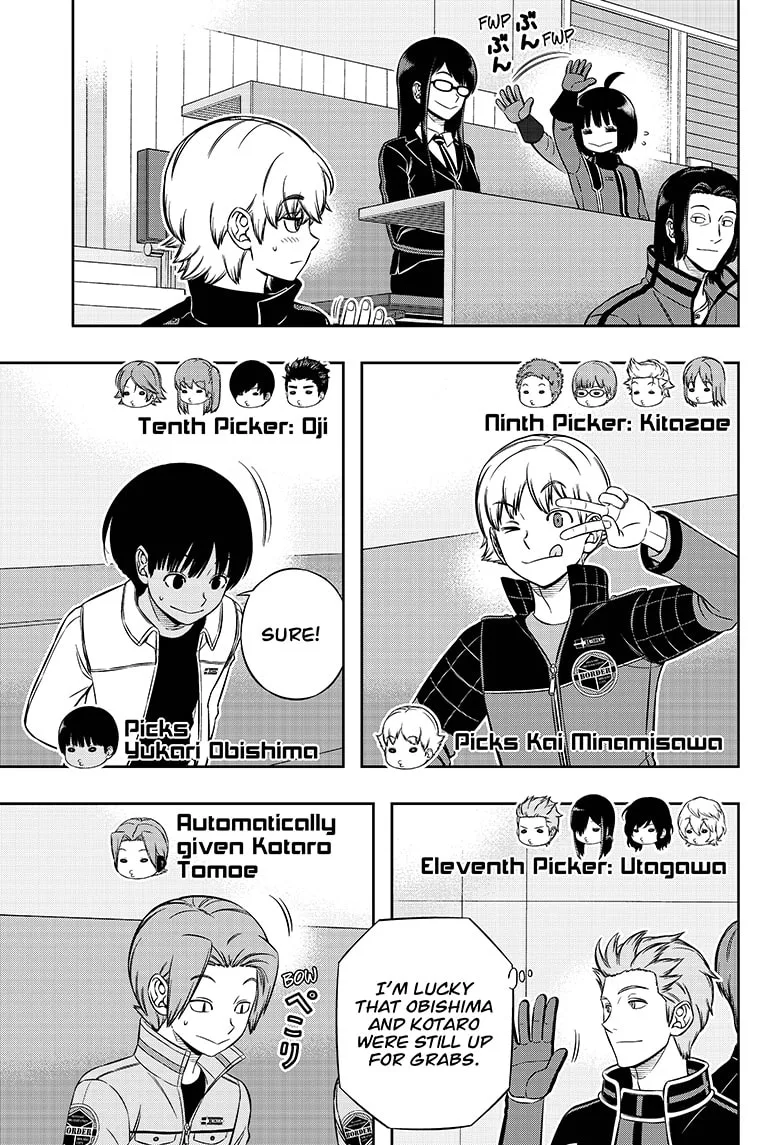 World Trigger Chapter 205 page 10