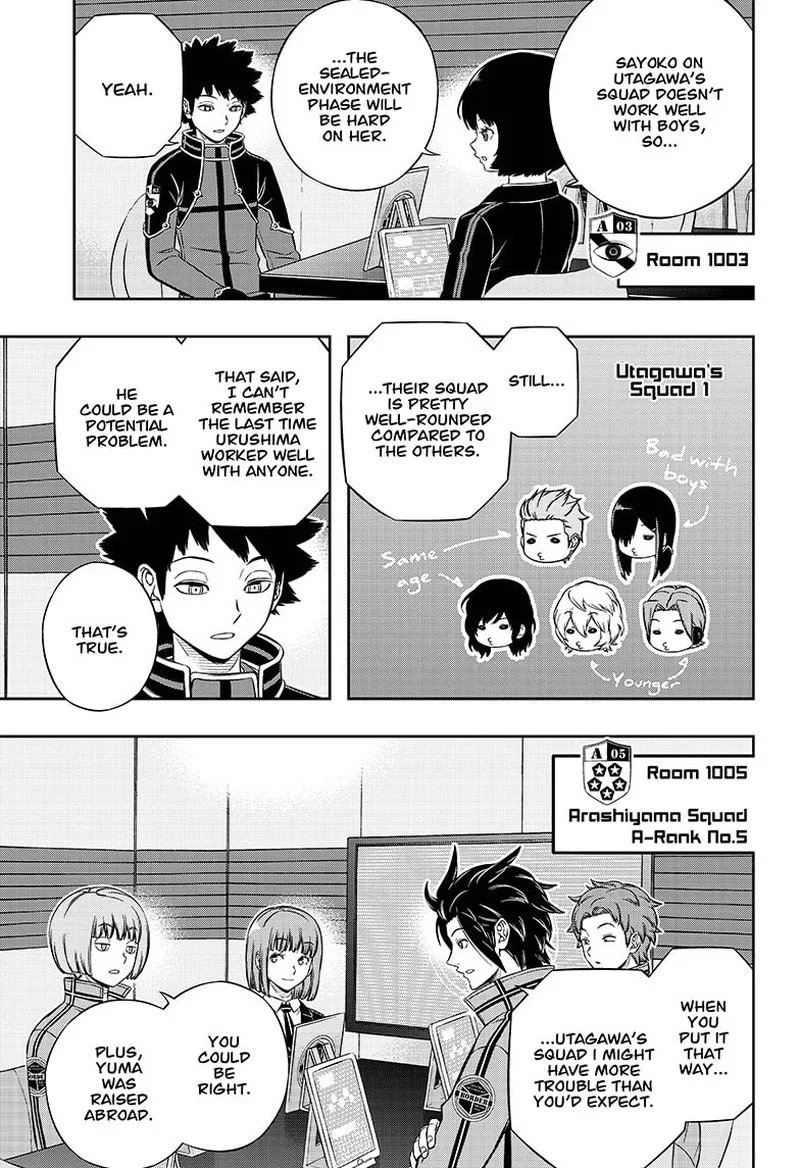 World Trigger Chapter 206 page 9