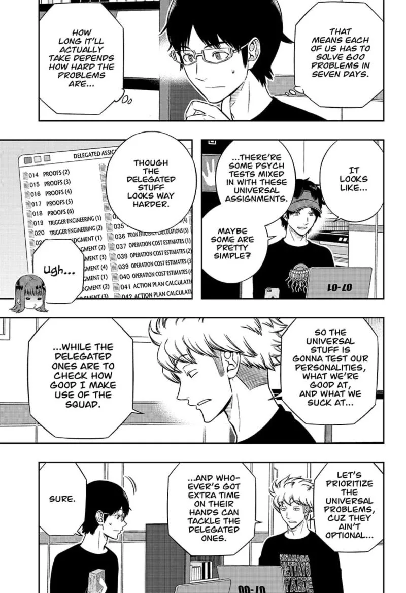 World Trigger Chapter 208 page 11