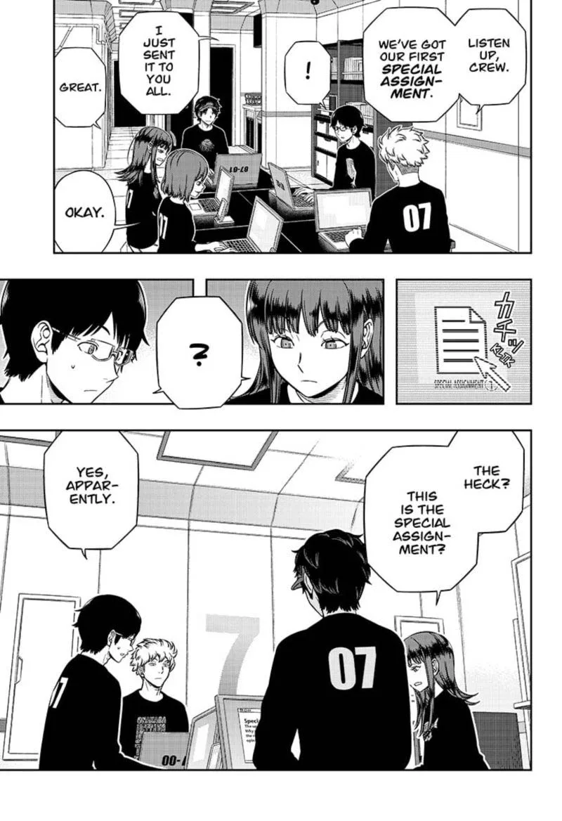 World Trigger Chapter 208 page 23