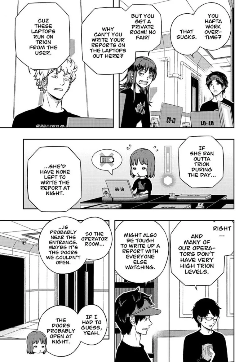 World Trigger Chapter 208 page 17