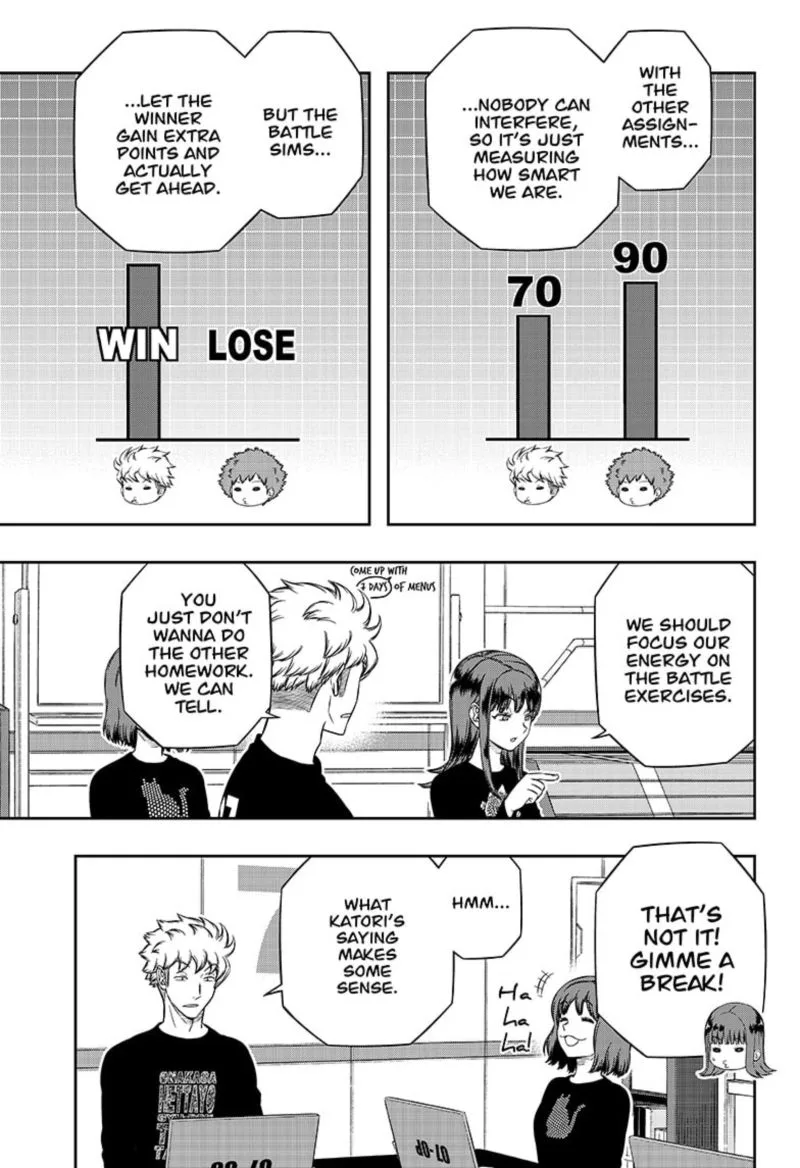 World Trigger Chapter 208 page 15