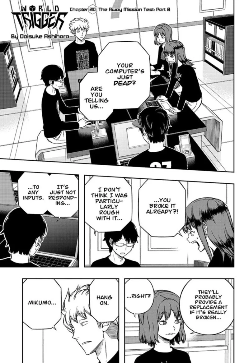 World Trigger Chapter 210 page 1