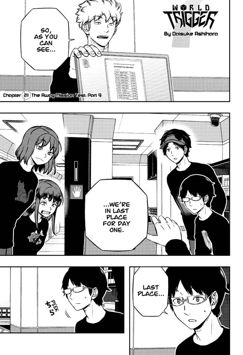 World Trigger Chapter 211 page 1