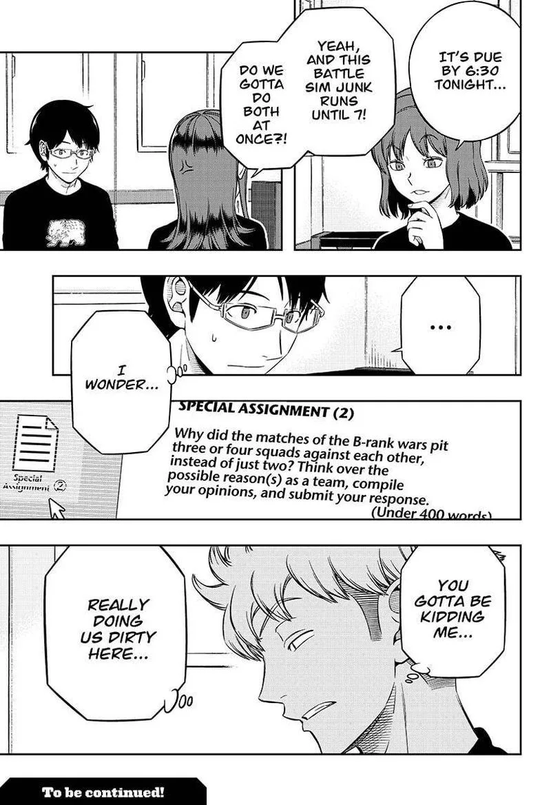 World Trigger Chapter 217 page 17