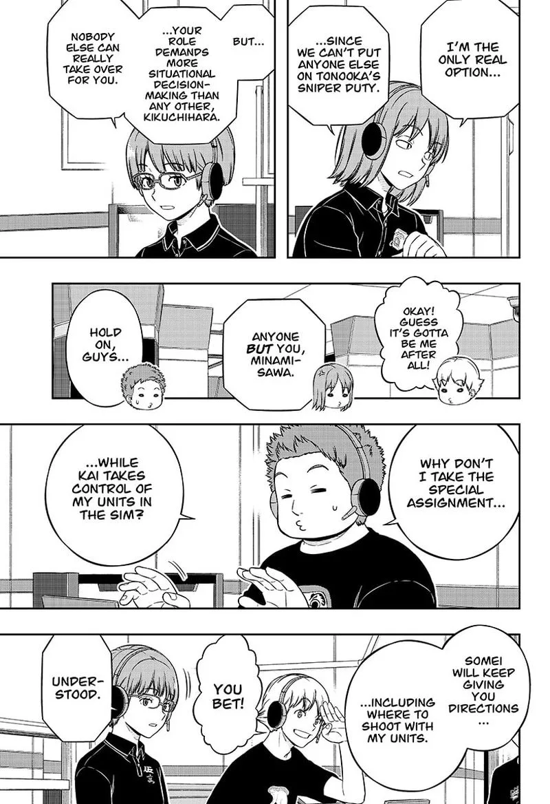 World Trigger Chapter 218 page 13