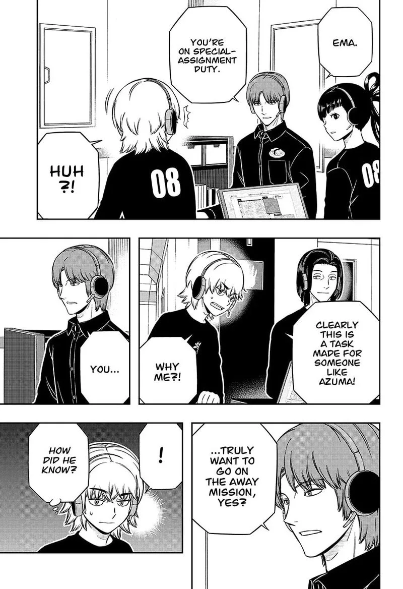 World Trigger Chapter 218 page 17