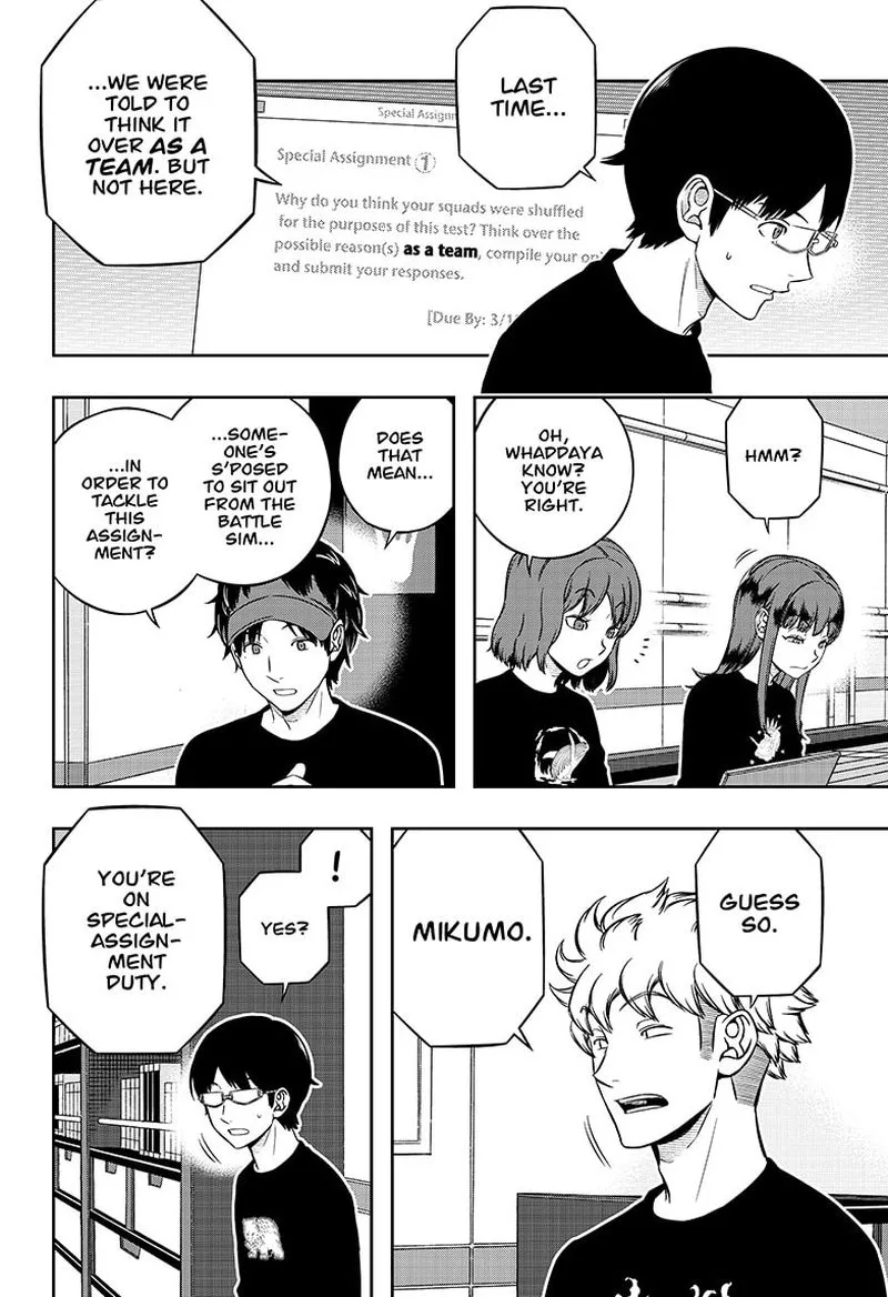 World Trigger Chapter 218 page 4