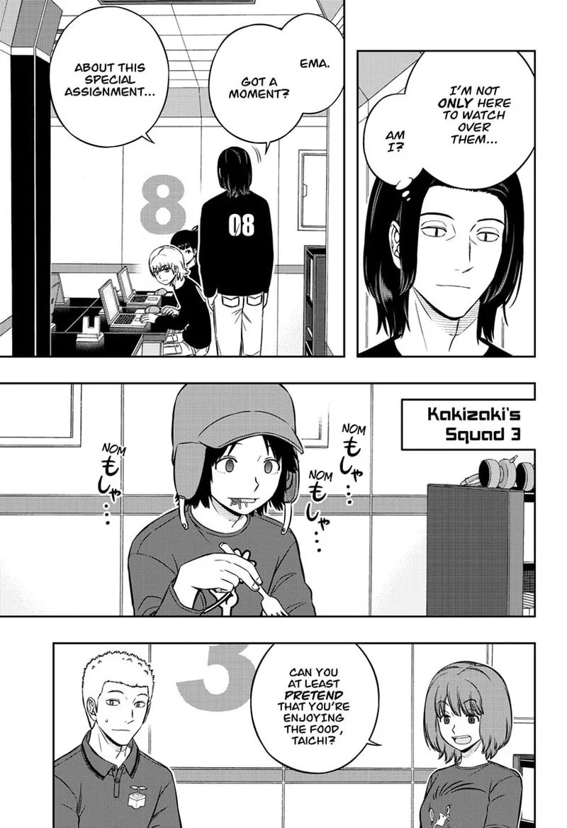 World Trigger Chapter 221 page 9