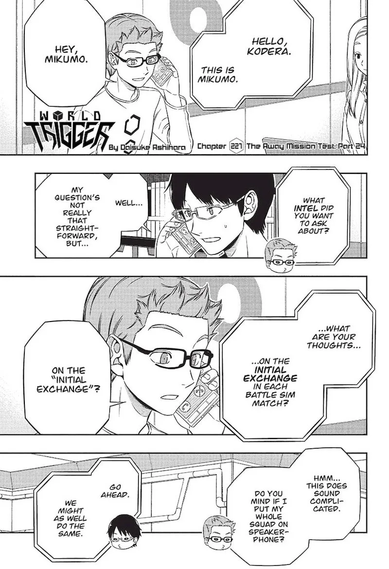 World Trigger Chapter 227 page 1