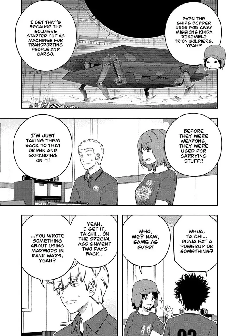 World Trigger Chapter 239 page 13