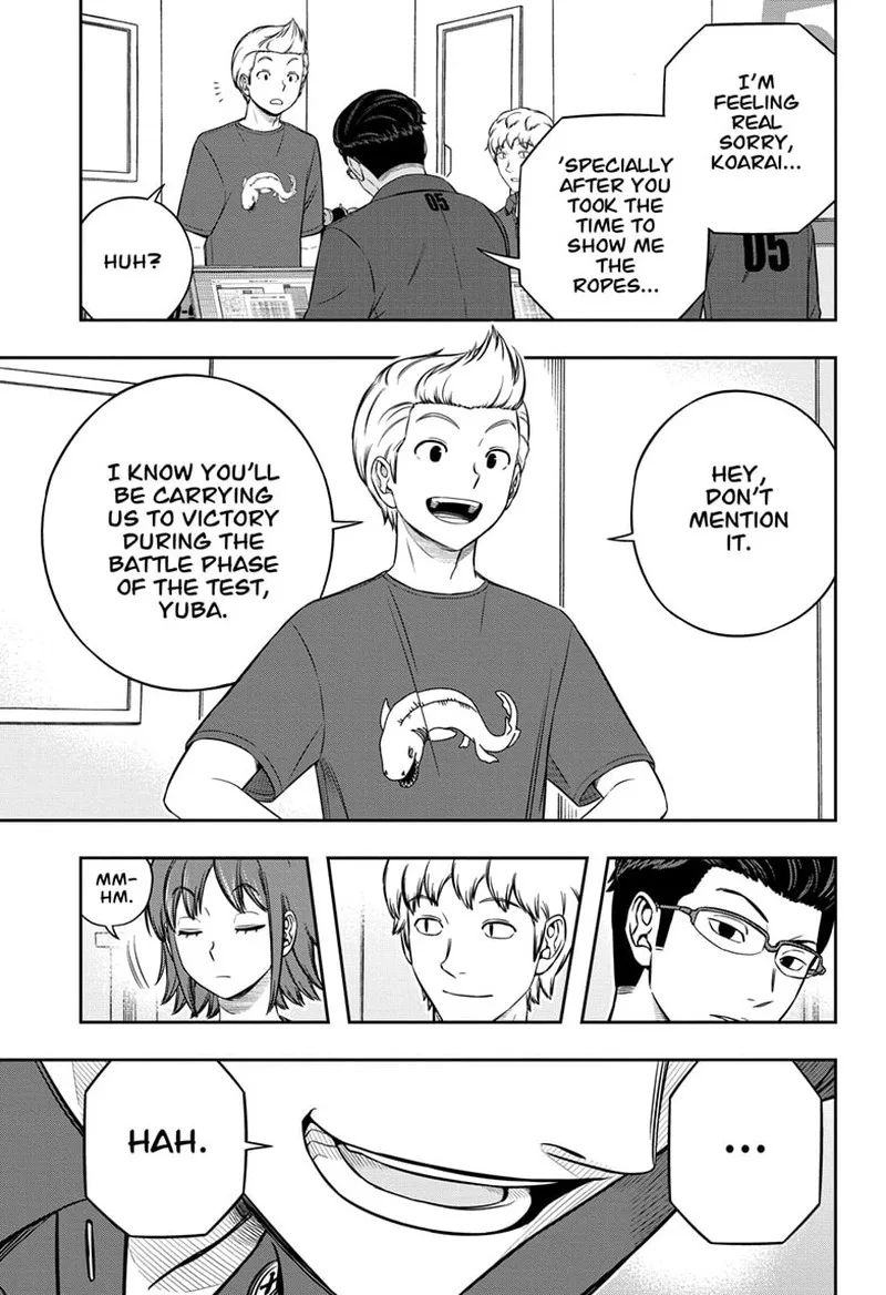 World Trigger Chapter 244 page 17