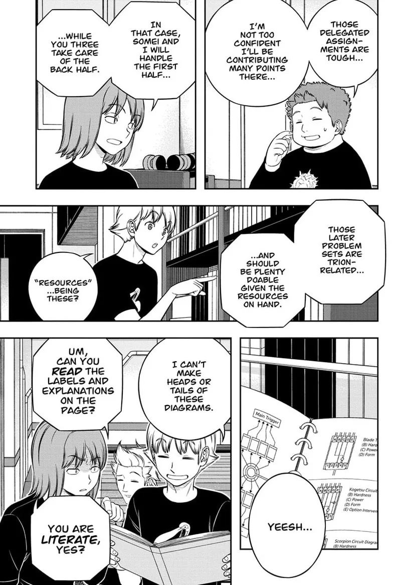 World Trigger Chapter 244 page 21