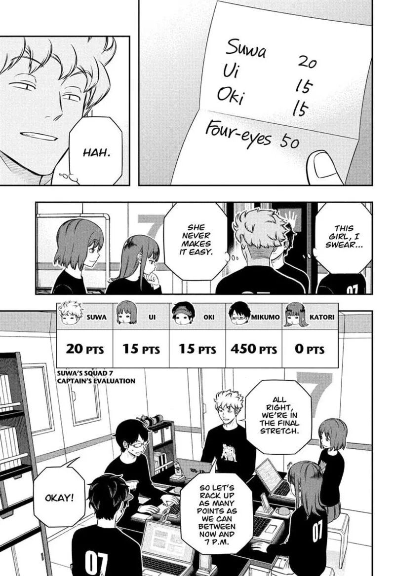 World Trigger Chapter 255 page 7