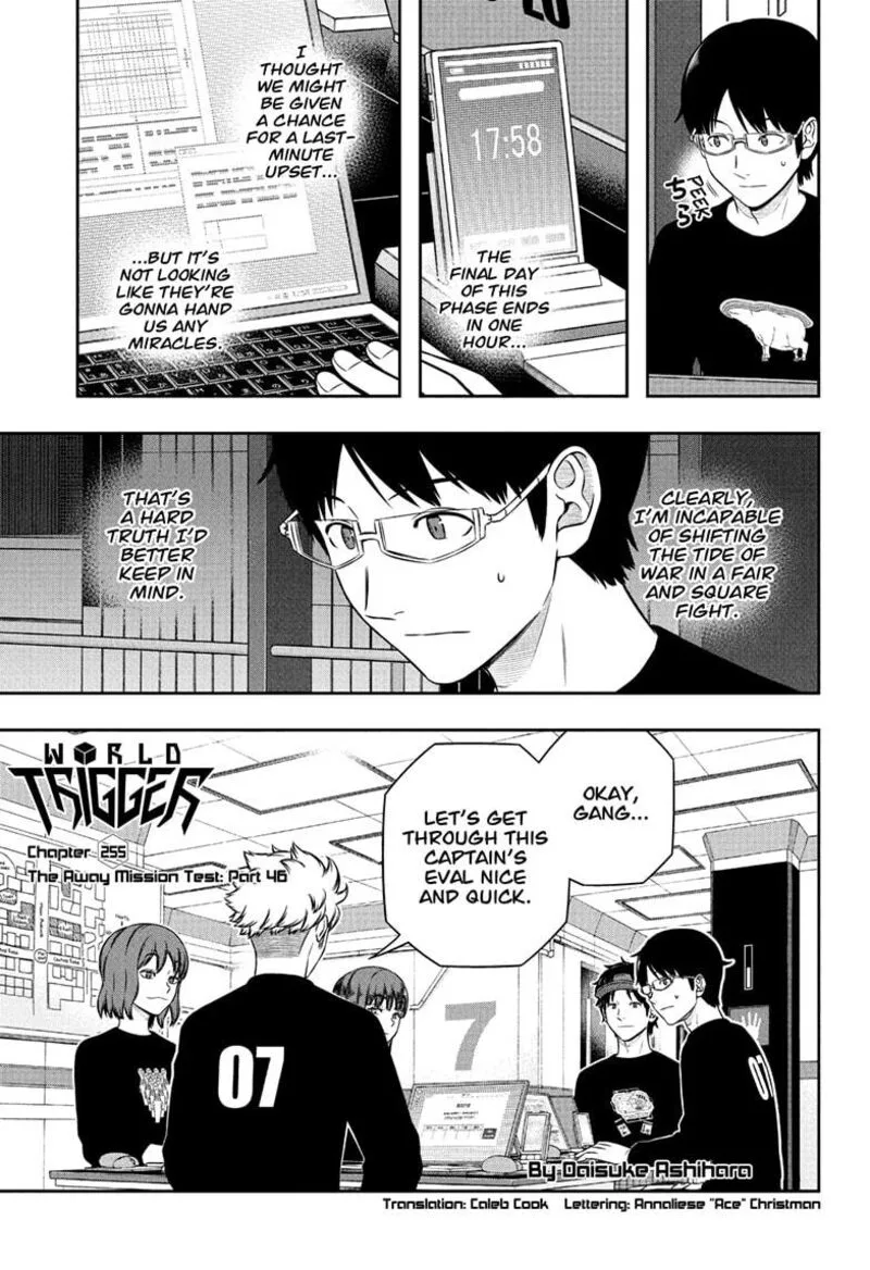 World Trigger Chapter 255 page 1