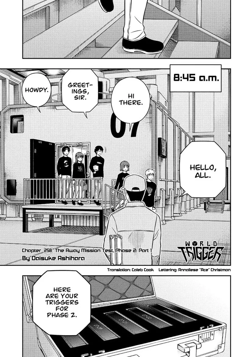 World Trigger Chapter 258 page 1