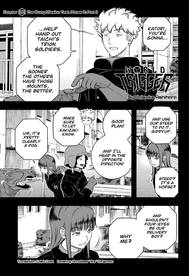 World Trigger Chapter 260 page 1