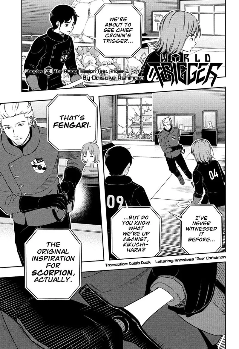 World Trigger Chapter 261 page 1