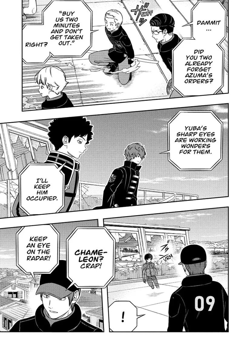 World Trigger Chapter 261 page 9