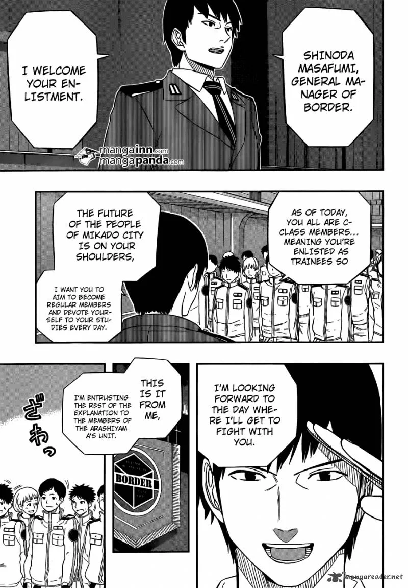 World Trigger Chapter 33 page 3