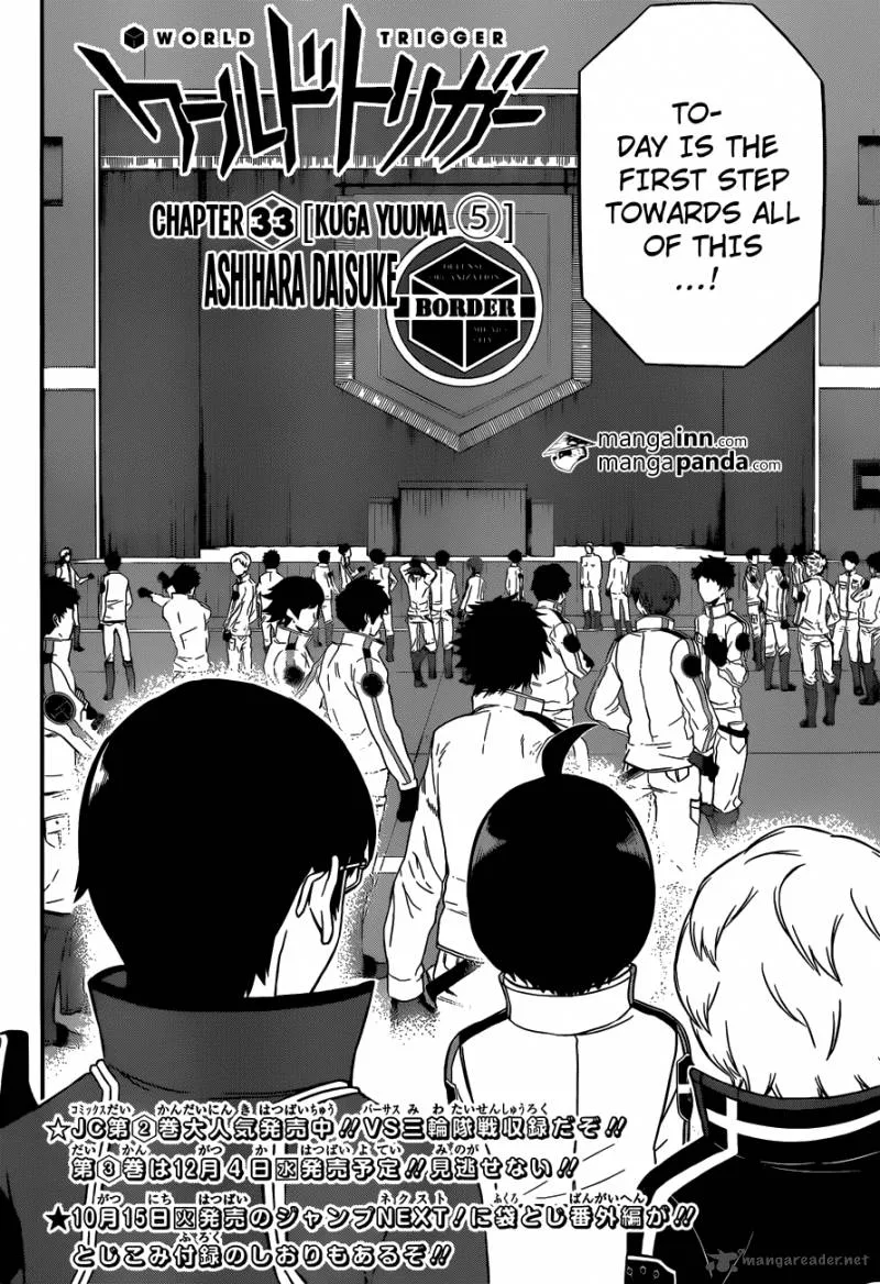 World Trigger Chapter 33 page 2