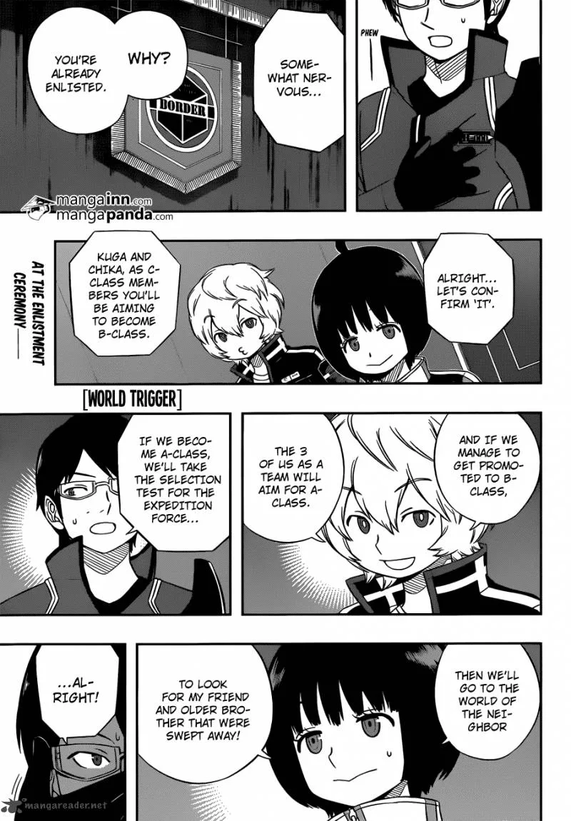 World Trigger Chapter 33 page 1