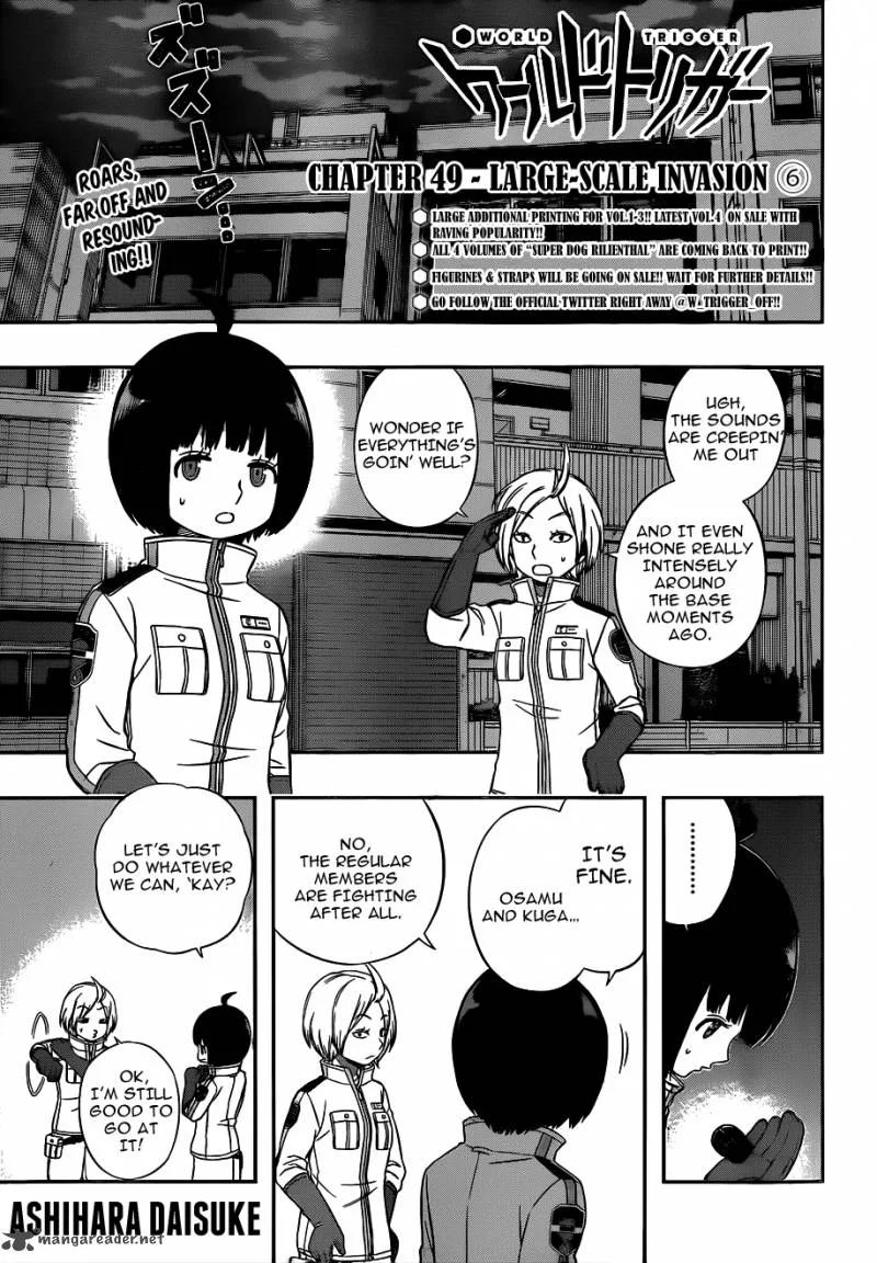 World Trigger Chapter 49 page 1