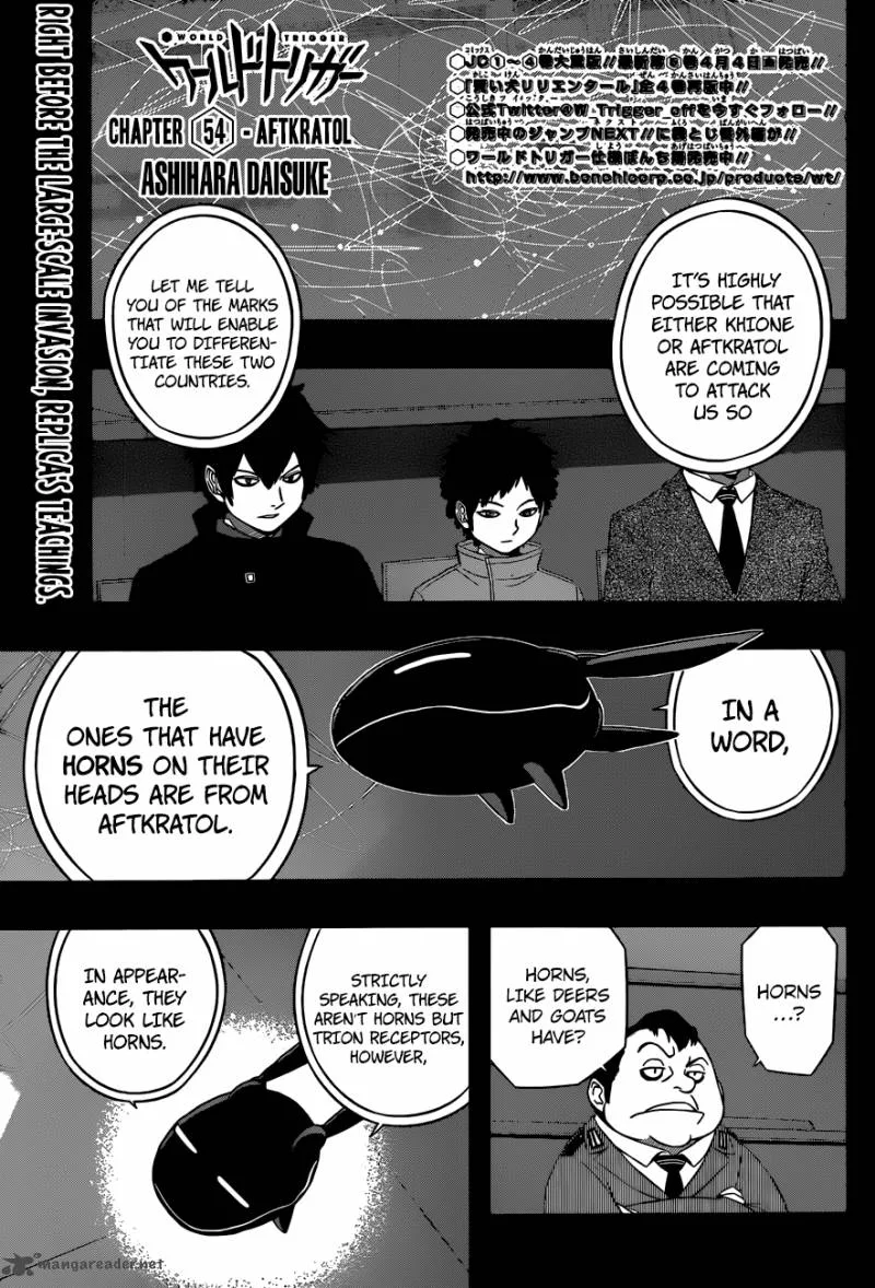 World Trigger Chapter 54 page 1