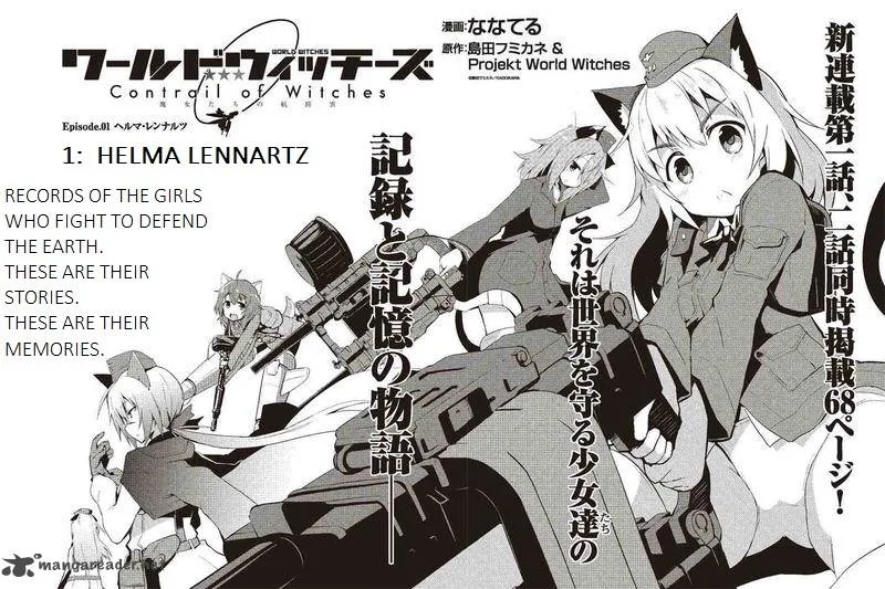 World Witches - Contrail of Witches Chapter 1 page 2