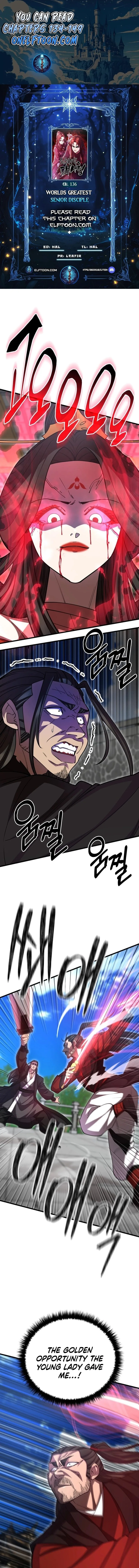 World’s Greatest Senior Disciple Chapter 136 page 1