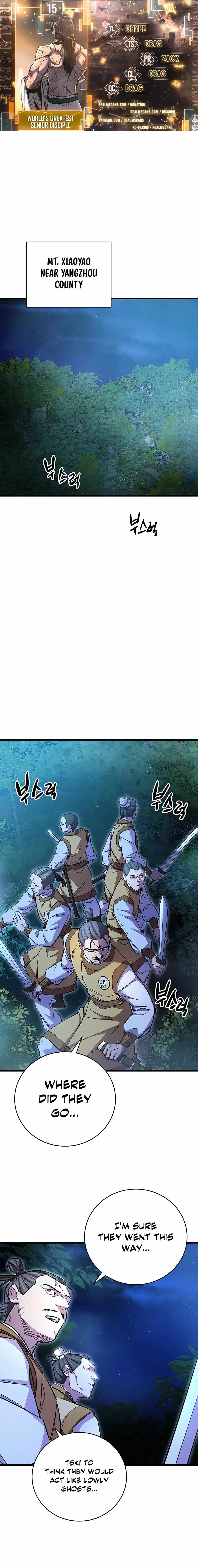 World’s Greatest Senior Disciple Chapter 15 page 1