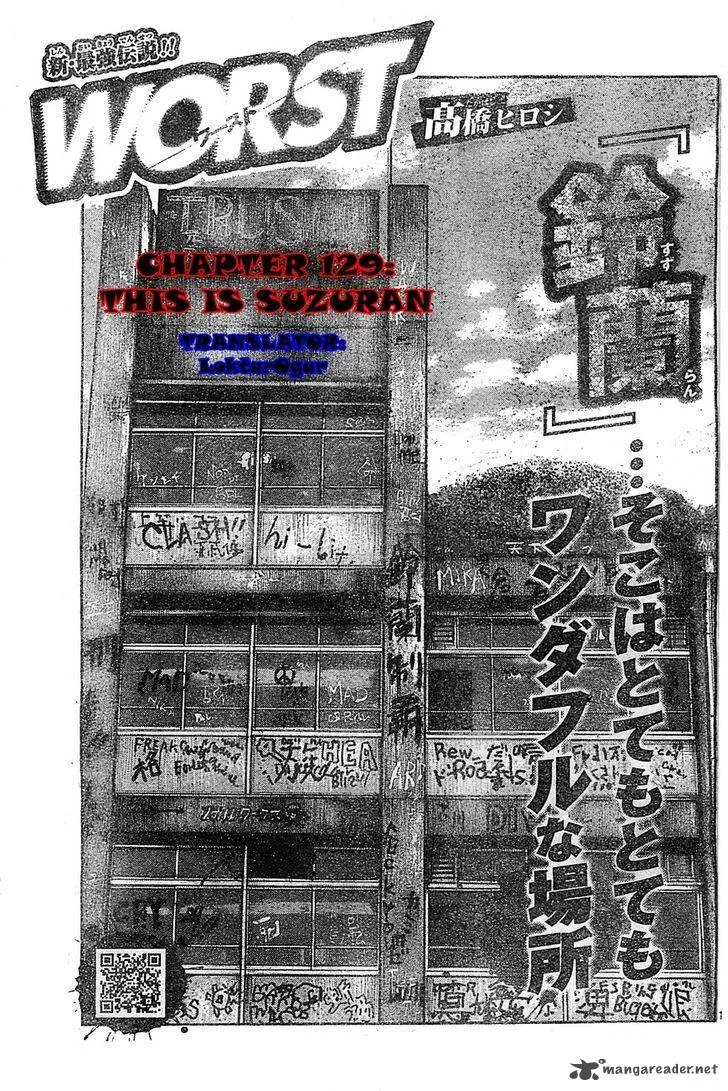 Worst Chapter 129 page 1