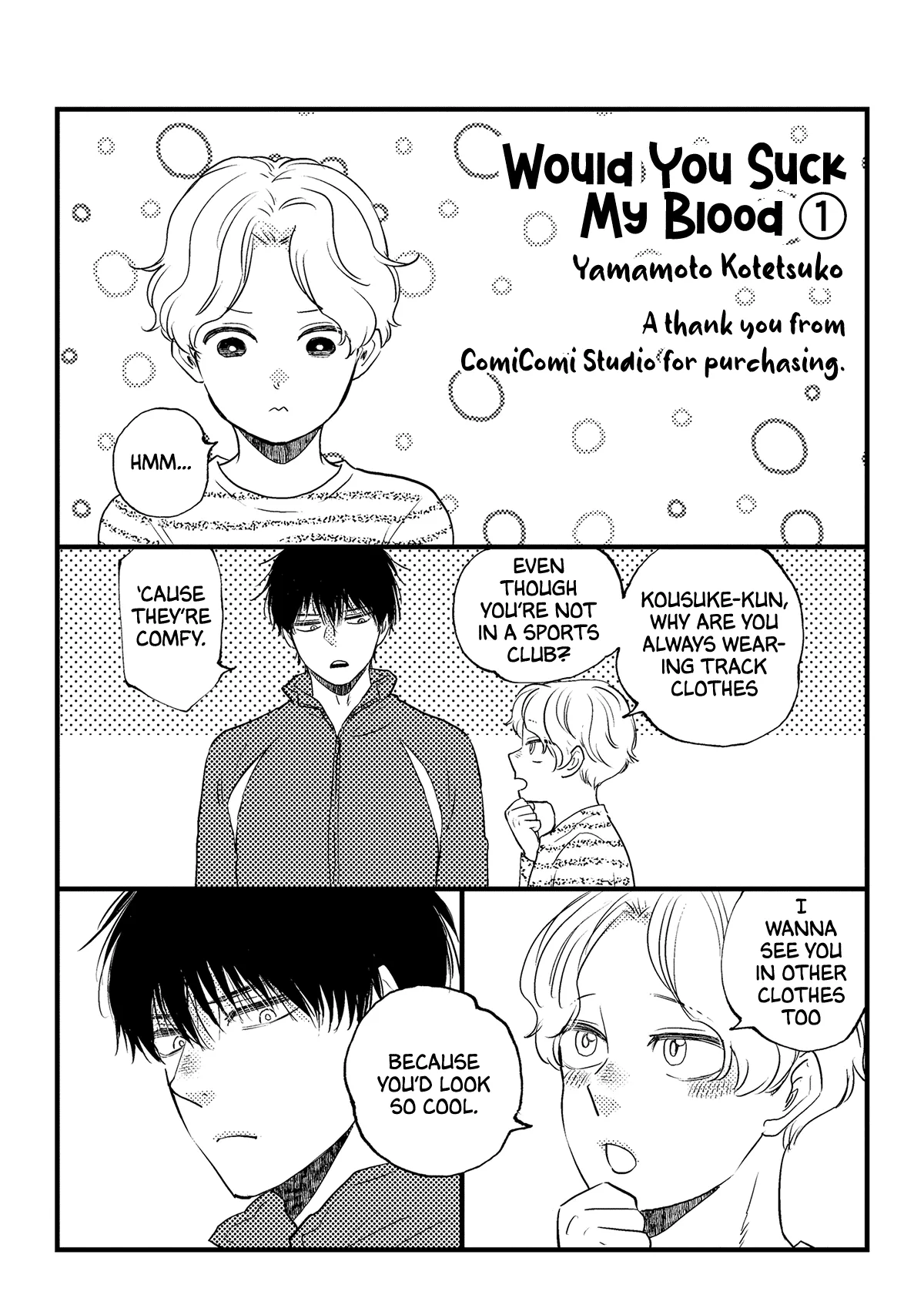 Would You Suck My Blood? Chapter 1 page 7