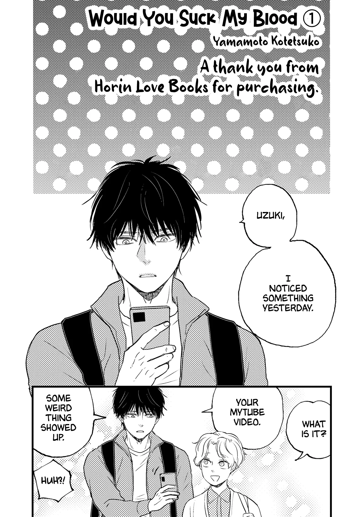 Would You Suck My Blood? Chapter 1 page 9
